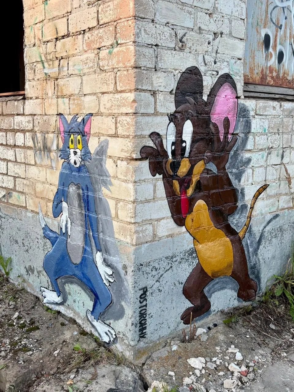 В Боровске новый стрит-арт