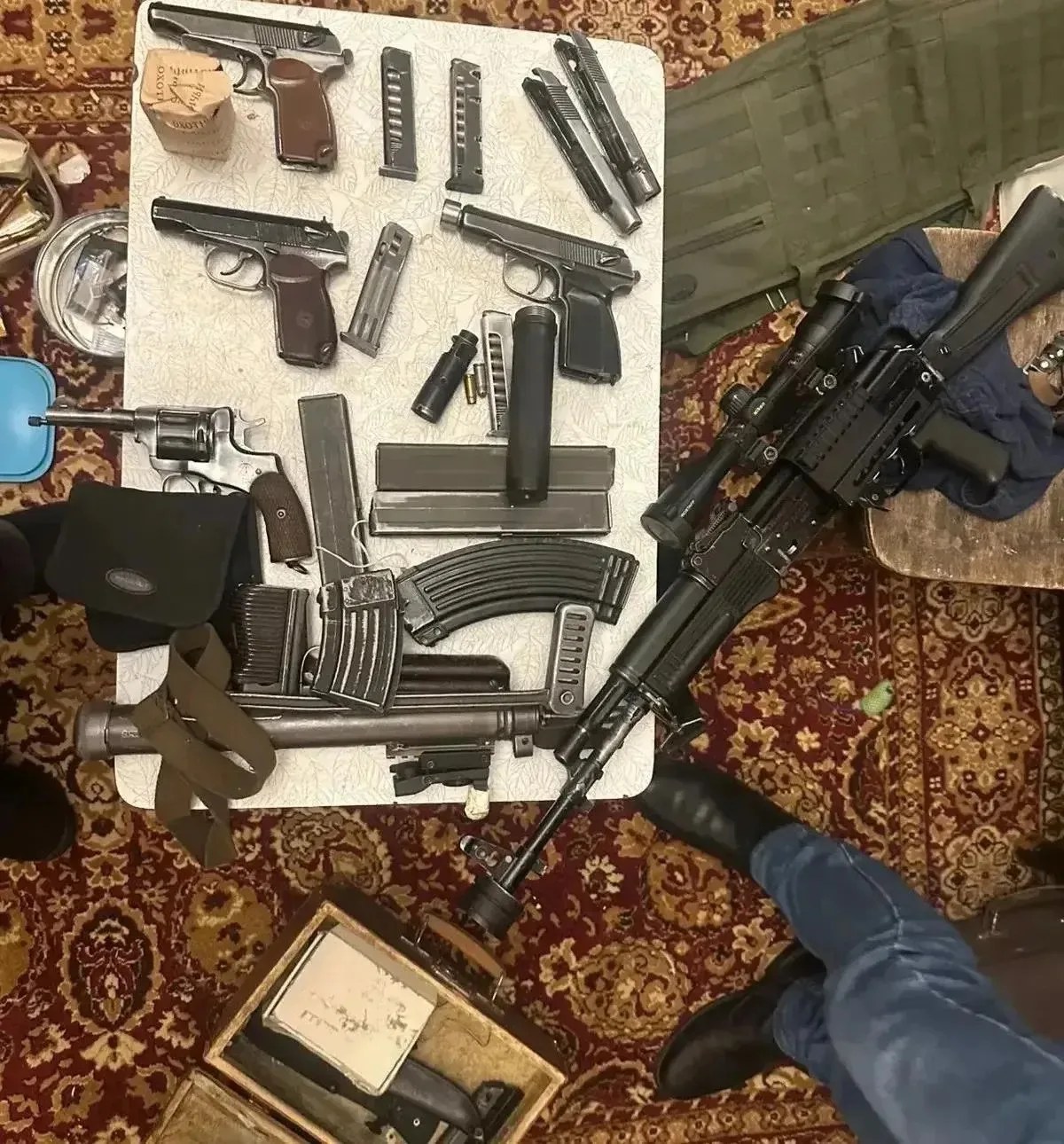 ▪В Калужской области житель Подмосковья пойдёт под суд за изготовление и хранение оружия ▪В Калужской области житель Подмосковья пойдёт под суд за изготовление и хранение оружия