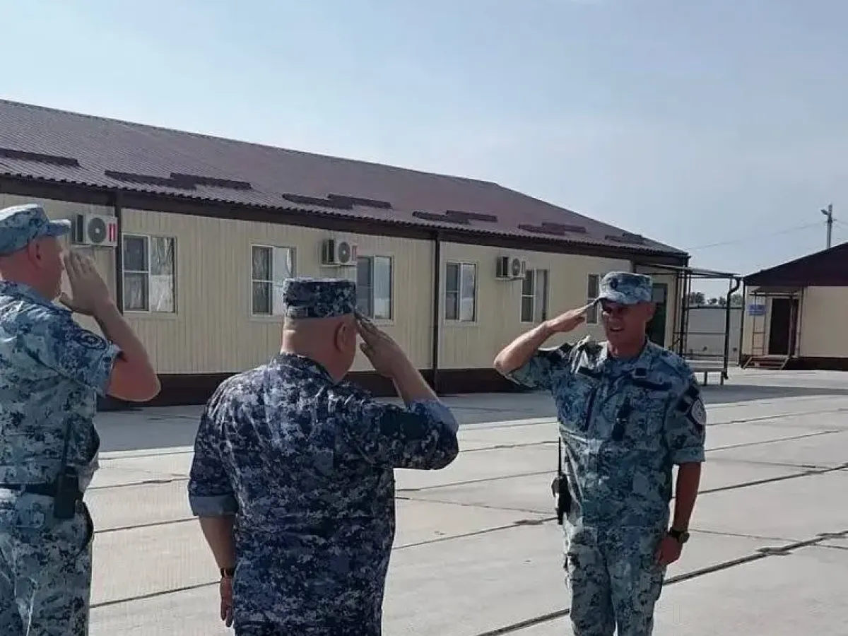 Калужских полицейских наградили во время командировки в Северо-Кавказском регионе